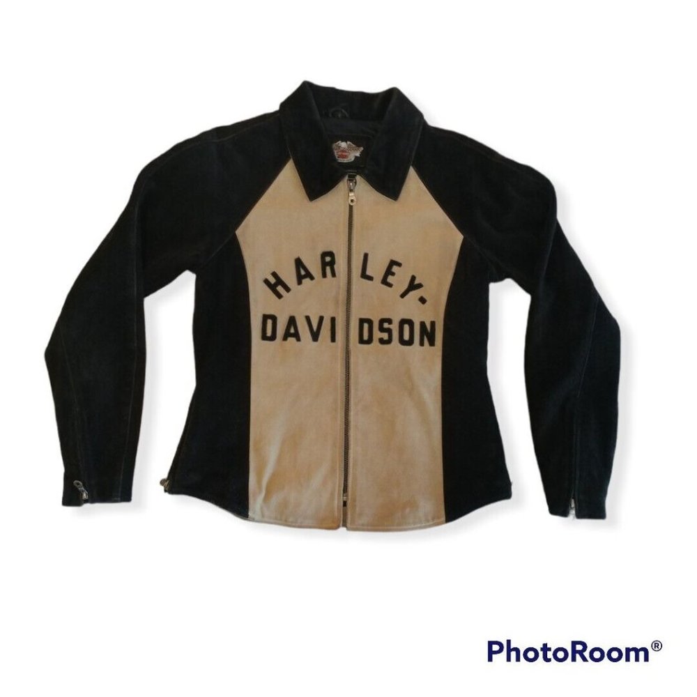 Women's Small S Harley-Davidson Suede Jacket 97010-05VW